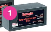Xpanda Burglar Resistant Safe-304mm(w) x 140mm(h) x 130mm(d) Each