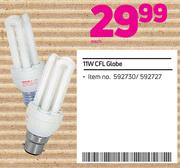 Eurolux 11W CFL Globe
