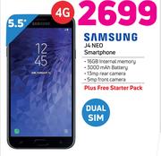 Samsung J4 Neo Smartphone Including Starter Pack