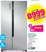 Hisense 670Ltr Side By Side Fridge H670SI