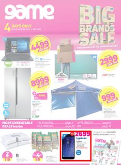 Game : Big Brands Sale (30 Aug - 2 Sept), page 1