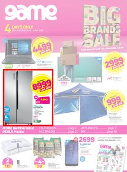 Game : Big Brands Sale (30 Aug - 2 Sept), page 1