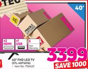 Sinotec 40" FHD LED TV STL-40F1A11A