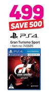 PS4 Gran Turismo Sport