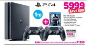 PS4 1TB Bundle With Free Controller & Uncharted 4 Game