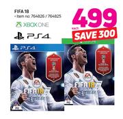 Xbox One & PS4 Fifa18-Each
