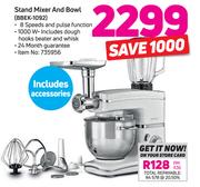 Brabantia Stand Mixer And Bowl BBEK-1092 Includes Accessories
