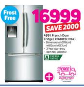 Samsung 448Ltr French Door Fridge RF67QESL1 XFA