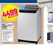 Samsung 13kg Active Dual Wash Top Load Washing Machine WA13J5710SG F