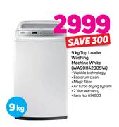 Samsung 9kg Top Loader Washing Machine WWA90H4200SW