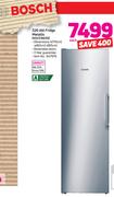 Bosch 326Ltr All Fridge Metallic KSV33NI130-Each