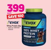 Evox Whey Protein 2kg-Each