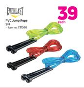 Everlast PVC Jump Rope 9Ft-Each