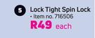 Trojan Lock Tight Spin Lock