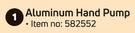 Aluminium Hand Pump-Each