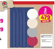 Always Home 230 x 218cm Line Taped Line Scroll Jacquard Mocca-For 2