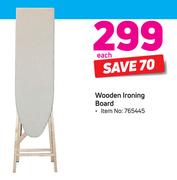 Mainstays Wooden Ironing Board-Each