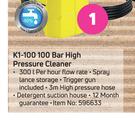 Karcher K1-100 100 Bar High Pressure Cleaner