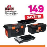 Big Jim Toolbox Combo 70cm And 32cm-Per Set