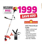 Wolf Garden 43CC Petrol Brush Cutter