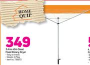 Home Quip 3 Arm 40m Steel Fixed Rotary Dryer