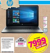 HP 15.6" Intel Core i5 Notebook 15ay001ni 15-bs004ni
