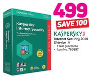 Kaspersky Internet Security 2018 (3 Device 1)