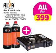 Alva Gas Stove Bundle-For All 3