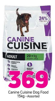Special Canine Cuisine Dog Food 15Kg m.guzzle .za