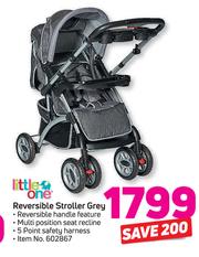 Special Little One Reversible Stroller Grey m.guzzle .za