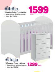 Baby chest of best sale drawers at game