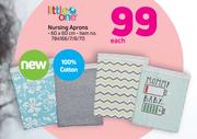 Little One Nursing Aprons 60x60cm-Each