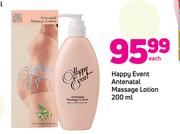 Happy Event Antenatal Massage Lotion-200ml Each