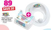 Baby Care Toilet Trainer And Kids Step Stool-Per Bundle
