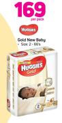 Huggies Gold New Baby Size 2 66’s Pack-Per Pack