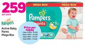 Pampers Active Baby Pants Mega Box-Per Pack