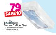 Snuggletime Standard Cot Fitted Sheet