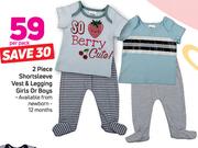 Little One 2-Piece Shortsleeve Girls Or Boys-Per Pack