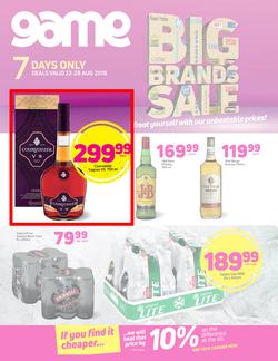 Game Liquor : Big Brand Sales (22 Aug - 28 Aug 2018), page 1