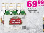 Stella Artois Belgium Beer NRB-6x330ml Per Pack