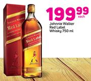 Johnnie Walker Red Label Whisky-750ml