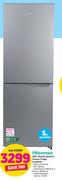 Hisense 299Ltr Metallic Bottom Freezer Fridge H299BME