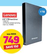 Lenovo 2.5" 1TB Hard Drive
