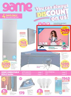 Game : You Can Always Discount On Us (6 Sept - 9 Sept 2018), page 1