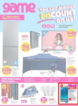 Game : You Can Always Discount On Us (6 Sept - 9 Sept 2018), page 1