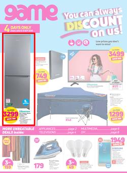 Game : You Can Always Discount On Us (6 Sept - 9 Sept 2018), page 1