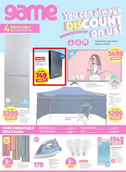 Game : You Can Always Discount On Us (6 Sept - 9 Sept 2018), page 1