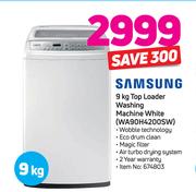 Samsung 9kg Top Loader Washing Machine (White) WA90H4200SW