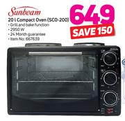 Sunbeam 20Ltr Compact Oven SCO-200