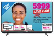 JVC 139cm (55") UHD Smart LED TV With Built In Soundbar LT-55N875